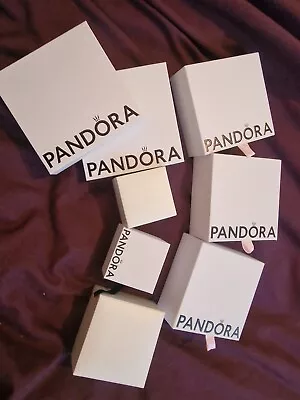 Pandora Empty Gift Boxes - Bundle Of 8 All In Good Condition • £0.99
