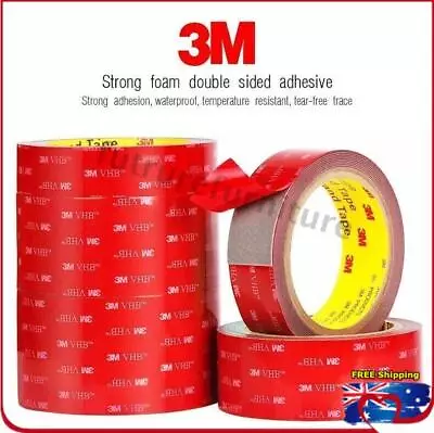 3M VHB Waterproof Double Sided Heavy Duty Mounting Tape For Car Home And Office • $11.32