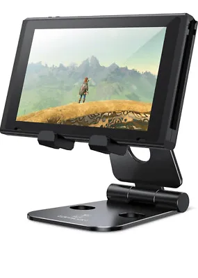 Universal Cell Phone Tablet Desk Stand Holder Mount Cradle Adjustable Foldable • $7.49