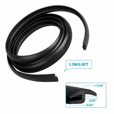 Car Ageing Rubber Seal Under Front Windshield Panel Sealed Trim Moulding Strips+ • $5.99