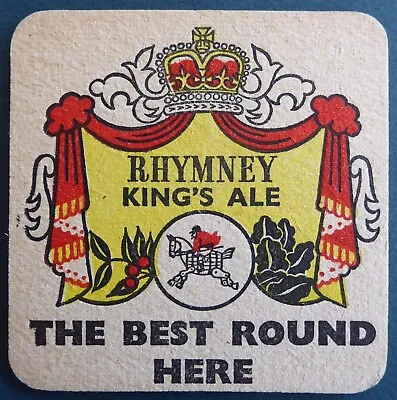 £1.50 • Buy Rhymney Brewery (South Wales) Cat No 9 (1955) – Vintage Beer Mat 