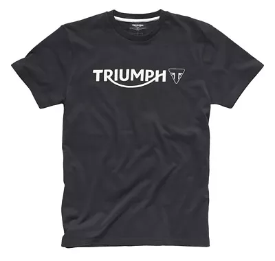 £18.99 • Buy Triumph Logo T-Shirt - Black - # Genuine Triumph Clothing
