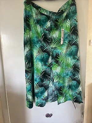 £5 • Buy Tropical Print Skirt By Roman
