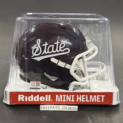 Mississippi State Bulldogs Speed Mini Helmet Riddell NCAA Script Logo New! • $32.99