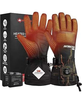 ANTARCTICA GEAR Heated Gloves For Men And Women Winter Ski Gloves Size Medium • $44.95