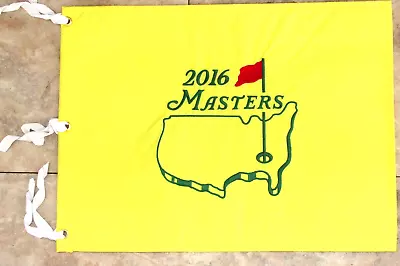 1 - 2016 AUGUSTA MASTERS Official EMBROIDERED Pin FLAG - D. WILLET WINNER • $36