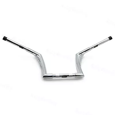 Chrome 10'' Rise Ape Hanger Handlebar Fit For Harley Softail Fat Boy 2018–2020 • $257.13