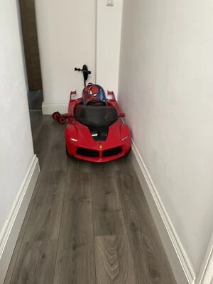 £120 • Buy Kids Licensed Ferrari LaFerrari FXXK Electric Ride On Car RRP £400