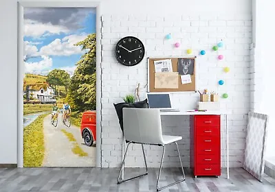 £65.21 • Buy 3D Country Road A03 Door Wall Mural Photo Wall Sticker Decal Trevor Mitchell Sin