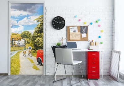 £65.21 • Buy 3D Country Road A03 Door Wall Mural Photo Wall Sticker Decal Trevor Mitchell Sin