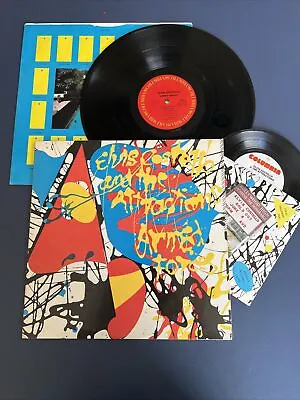 ELVIS COSTELLO - Armed Forces LP Vinyl VG/VG+ 45rpm Bonus • $10.39