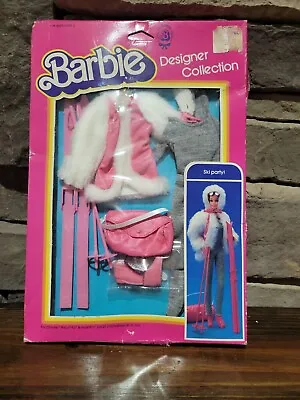 Vintage Barbie Designer Collection 1983 #7079 SKI PARTY! Outfit New In Box Rare • $49.99