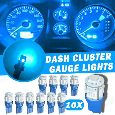 Blue LED LIGHTS BULB For Dash Instrument Cluster Gauges Fits 90-93 Acura Integra • $12.95