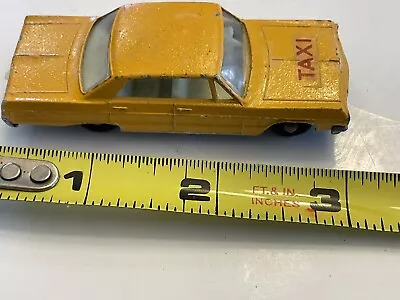 Vintage Lesney Matchbox Series No. 20 Chevrolet Impala Taxi Car Made In England • $8.50
