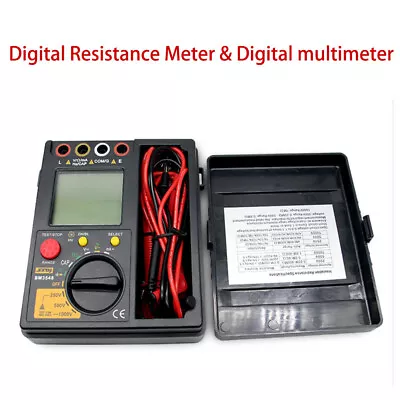 BM3548 Digital Insulation Resistance Meter Tester Multimeter Megger SN Machine • $60.75