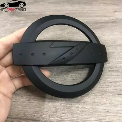 Matte Black Z Emblem Front / Rear Trunk Badge For Fairlady 350Z 370Z Z33 11cm • $13