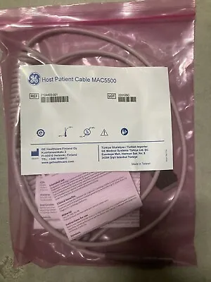 GE 2104403-001 Coiled Patient Cable Host MAC5500 MAC5000 CAM 14 ECG New • $65
