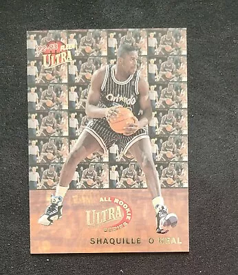 1992-93 Fleer Ultra All Rookie Series #7 Shaquille O'Neal • $10