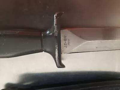 Vintage American Blade AB-27 Boot Knife W/ Sheath Gerber Mk1 Clone • $70