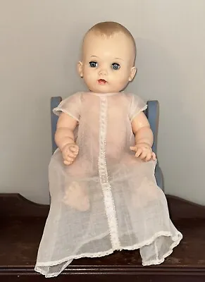 Vintage 1960's Effanbee 17  My Fair Baby Doll In Original Gown EUC • $49.99