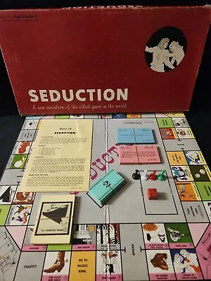 Vintage Seduction Adult Board Game 1966 Banco Missing Dice USA Made Ships Free • $18