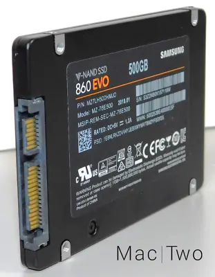 500GB Samsung MZ-76E500 860 Evo V-NAND 7mm 2.5  SATA III SSD Solid State Drive • £32