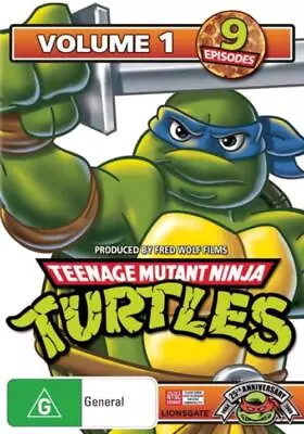 Teenage Mutant Ninja Turtles : Vol 1 (DVD 1987) • $8.99