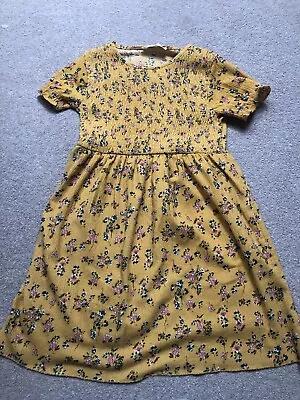 Zara Girls Floral Dress 🧡 Size 9 Years  • £8