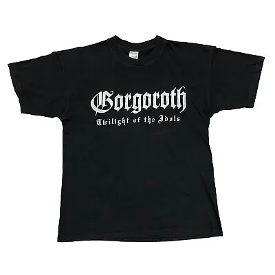 Vintage Gorgoroth Shirt Large Black Metal Band T Shirts Darkthrone Mayhem Marduk • $150