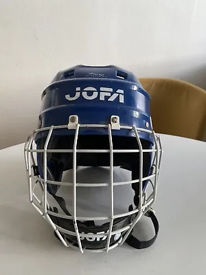 Swedish JOFA Hockey Helmet 285 Vintage Classic Blue • $35