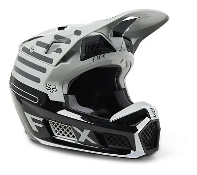 $579.95 • Buy Fox Racing Men's Motocross V3 RS RYAKTR Helmet (Steel Grey) 29641-172