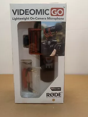 Rode VideoMic GO Lightweight On Camera Microphone • $5