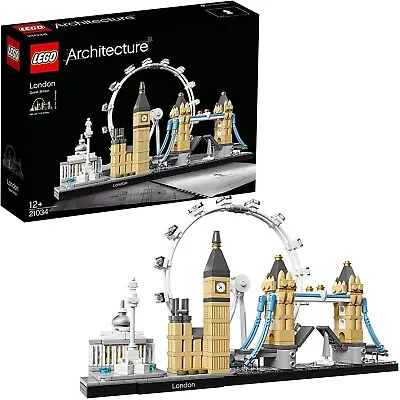 £38.90 • Buy LEGO 21034 - Architecture London Skyline - Big Ben, Tower & Eye - New & Sealed