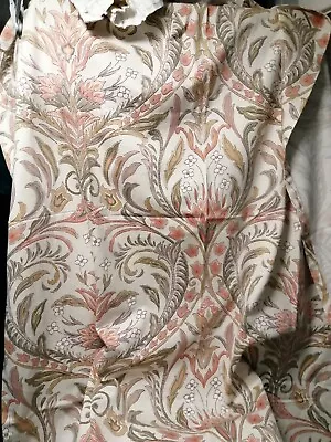 £24.95 • Buy Pair Of Vintage Montgomery French Floral Style Curtains 