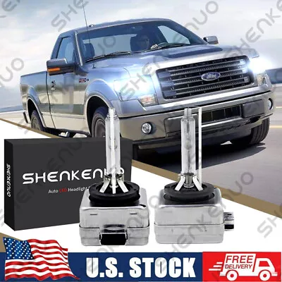 6000K Front HID Headlight Bulb For Ford F150 2013-2014 Low & High Beam Qty 2 • $34.79