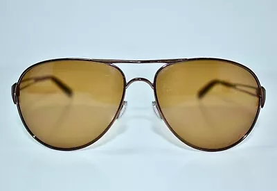 Part/Repair Oakley Caveat OO4054-05 Bronze Polar Womens Metal Aviator Sunglasses • $18.99