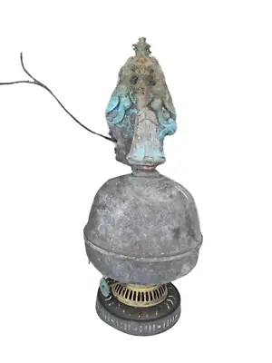 Vintage Cast Iron Decorative Wall Mount Light Fixture - Made In England • $30