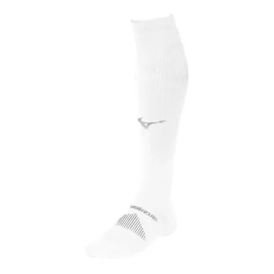 Mizuno Adult White Performance OTC Athletic Socks Size LG BRAND NEW • $9.99