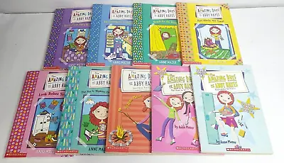 $24.99 • Buy Lot Of 9 The Amazing Days Of Abby Hayes Books 1-6 + By Anne Mazer Scholastic RL5