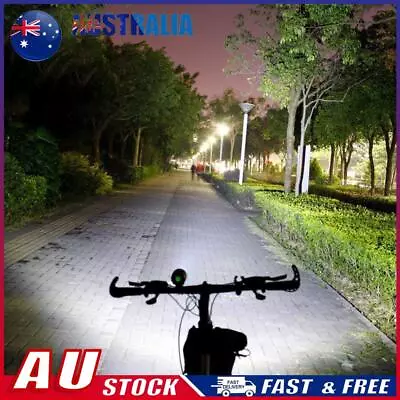 LED Bicycle Front Light Flashlight 3 Modes Bike Night Cycling Torch (Silver * • $8.29