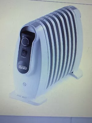 £89.99 • Buy De'Longhi Oil Filled 800W Radiator In White, TRNS0808M Heater