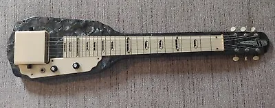 Vintage SILVERTONE ARTIST 6-Sting LAP STEEL GUITAR #X76210 Mother Of Toilet Seat • $625