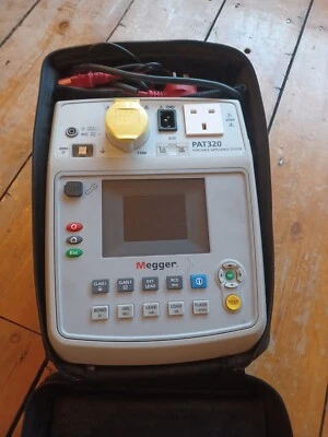 £249 • Buy MEGGER PAT 320, Portable Appliance Tester