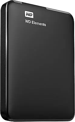 WD Elements 1TB Portable External Hard Drive HDD USB 3.0 XBOX PS4 MAC Windows 1Y • £49.49