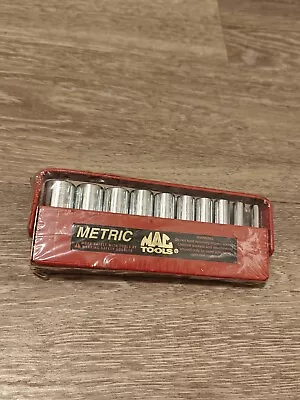 Mac Tools USA 1/4 Drive Metric 10pc Deep 12pt Socket Set 5-14mm • $189.99