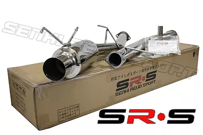 Jdm Srs Full Catback Exhaust For 89-94 Nissan 240sx S13 90 91 92 93 3inches • $449.99