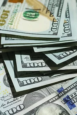 $8.99 • Buy Stacks Of Cash Hundreds Benjamins Dope Drug Money Poster Photo Print