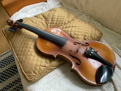$239.99 • Buy Antique GERMAN STAINER Copy Student Violin Hard Case/ Bow