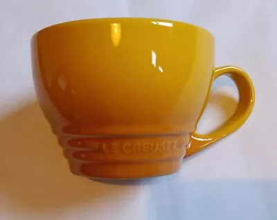 Le Creuset Grand Tea Coffee Cup Mug 400ml Yellow • £12