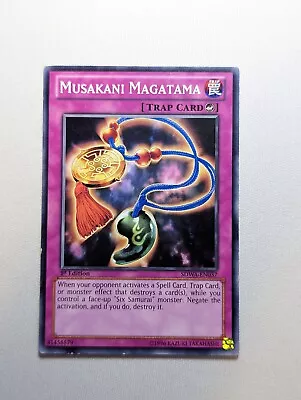 Musakani Magatama SDWA-EN037 Common Yu-Gi-Oh Card 1st Edition - LP • $2.01